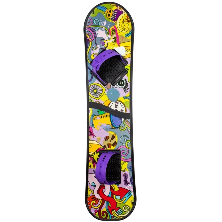 Сноуборд детский Цикл с жёсткими креплениями 